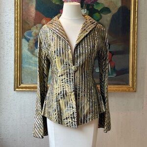 Vintage Asian Silk Top